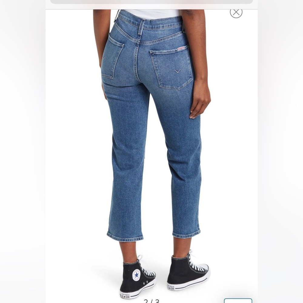 Hudson Noa high rise straight crop NWT 28